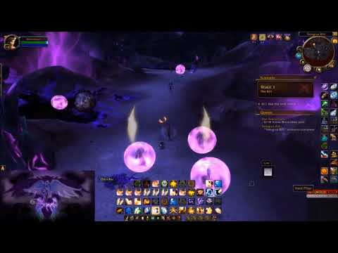 Unlocking Void Elf Allied Race Scenario/Quest