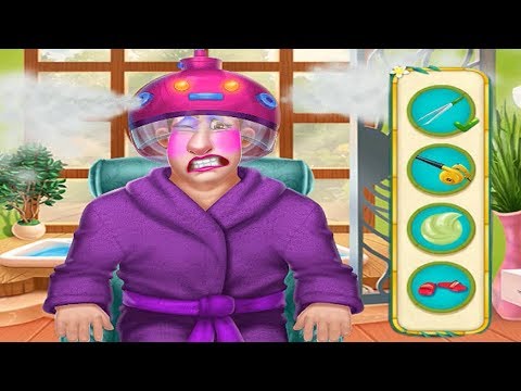 Fun Baby Girl Care Game Spa Day with Daddy - Makeover Adventure for Girls