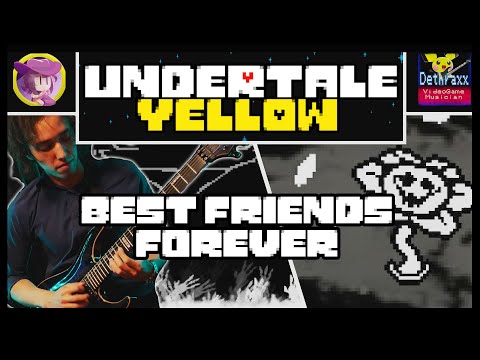 Undertale Yellow: BEST FRIENDS FOREVER | Metal Guitar Remix Cover by Dethraxx