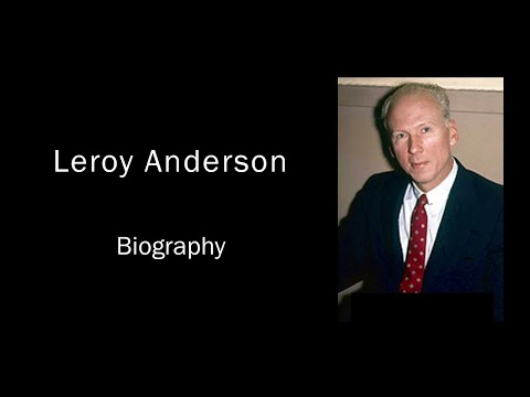 Leroy Anderson Official Biography Trailer