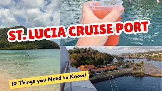 🏖️Visiting St Lucia on a Cruise? 10 Things You Need to Know 2025🌴