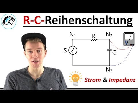 R-C-Reihenschaltung berechnen (+Zeigerdiagramm) | Elektrotechnik