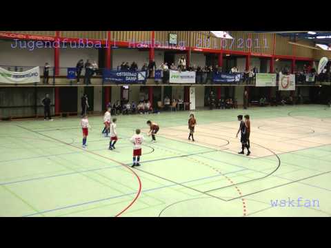 Jugendfußball Hamburg (27.2.2011) HSV 1. E - FC St.Pauli 2. E - Jahrgang 2000  - U 11