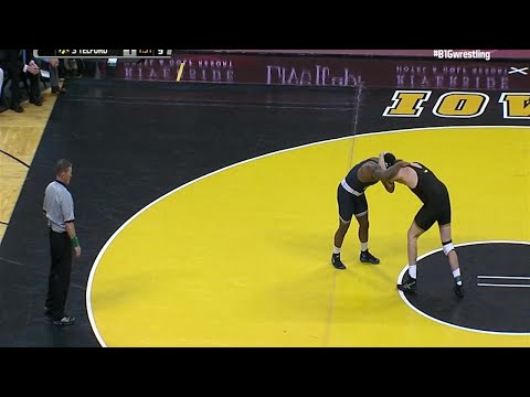 Big Ten Rewind: 2013 Wrestling - Heavyweight - Penn State's Jimmy Lawson vs. Iowa's Bobby Telford