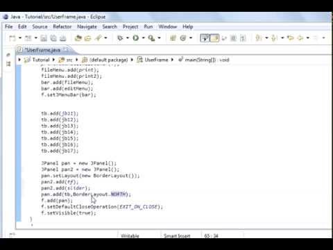 Java programming Lesson 69 GUI : JSlider Component and ChangeListener listening Slider Events Part 1