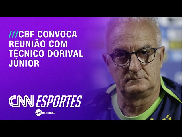 CBF convoca reunião para definir futuro de Dorival na seleção | CNN PRIME TIME