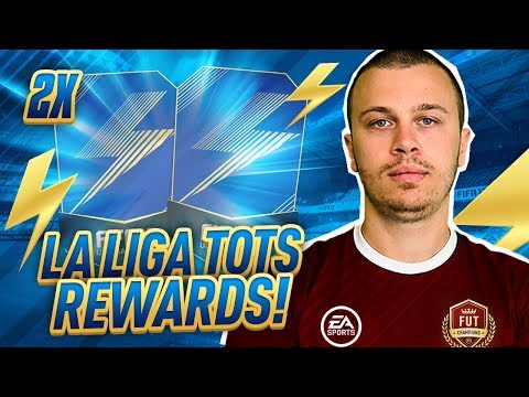 FIFA 17 WE GOT 4 LA LIGA TOTS PLAYERS in FUT CHAMPIONS! GREAT PERFORMANCE USING THE BEST TEAM in FUT