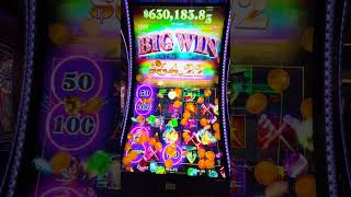 Wizard of Oz slot machine big win flamingo Las Vegas Dorothy one 