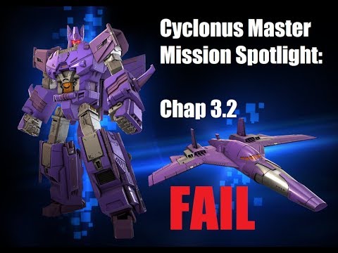 Transformers: FTF - Cyclonus Master Spotlight (3.2) FAIL