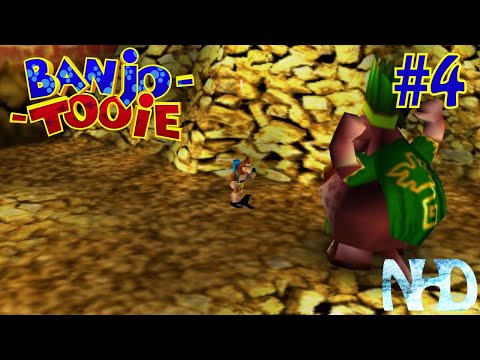 Let's Play Banjo Tooie (pt4) Stony Football and Tresure room (Mayahem Temple)