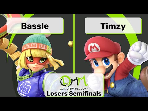 DAT Monday Meltdown #209 - Losers Semis - Bassle vs Timzy