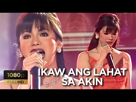 Ikaw Ang Lahat Sa Akin LIVE - Regine Velasquez - HD / Enhanced