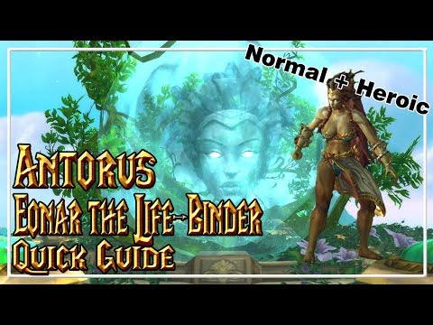 Eonar The Life-Binder│Antorus, The Burning Throne│QUICK GUIDE (Normal & Heroic)