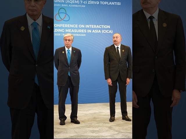 President Ilham Aliyev's social media accounts shared video on ...