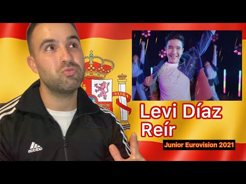 Reaction 🇪🇸: Levi Díaz - Reír (Junio Eurovision 2021 Spain) Revamp