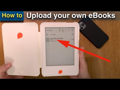How to Upload your own eBooks to your Storytel Reader eReader in ePub format