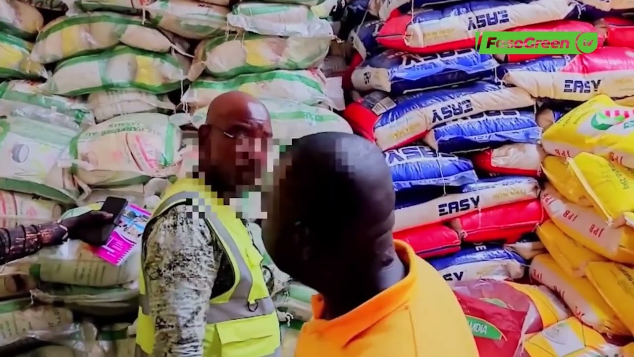 🔻 Langue nationale #mooré Ouagadougou : La BMCRF organise une vente exceptionnelle de riz saisie