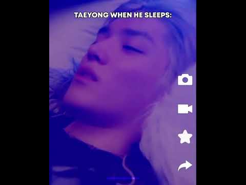 sleeping beauTY😴 #taeyong #nct #nct127 #bubu #leetaeyong #leehaechan #haechan