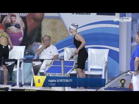 100 Dorso Ragazzi Femminile (Finale) - 22 Memorial Internazionale Chiara Giavi