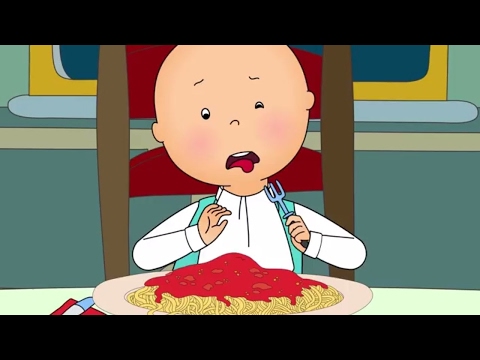 Funny Animated cartoon Kid | Caillou at the restaurant | WATCH CARTOON ONLINE | Cartoon for Children