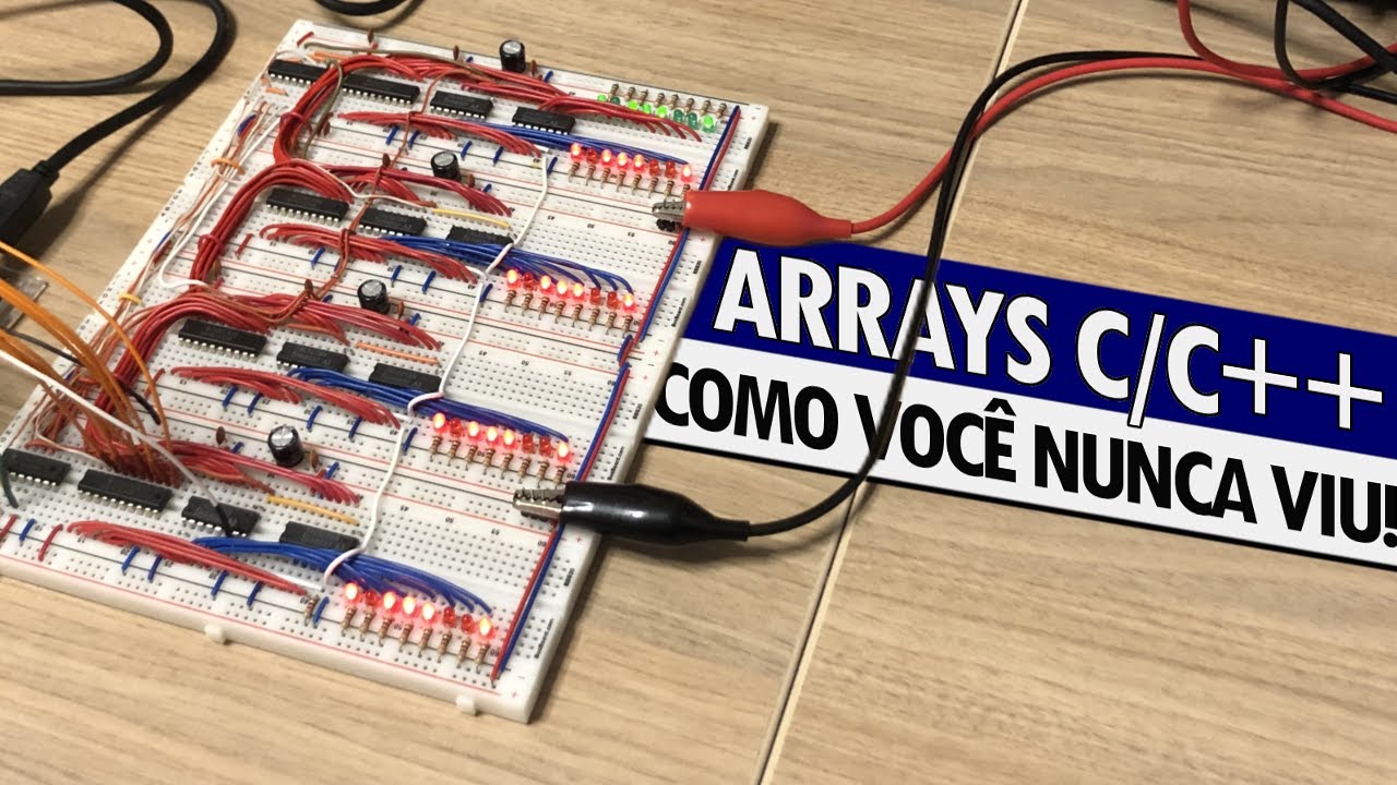 C / C++: ENTENDA ARRAYS DE UM JEITO DIFERENTE!