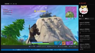 のんびりフォトナ配信します