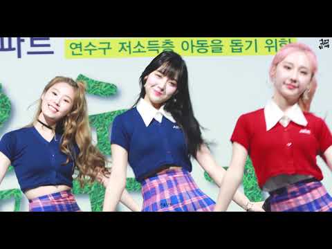 4k 181020 송도 엑스포아파트 축제 S.I.S 가을(GAEUL) 직캠 - 느낌이 와(I've Got A Feeling)