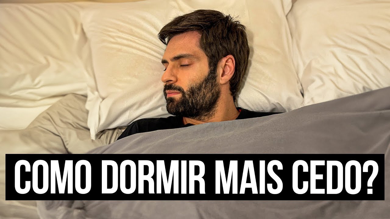 Como DORMIR mais CEDO