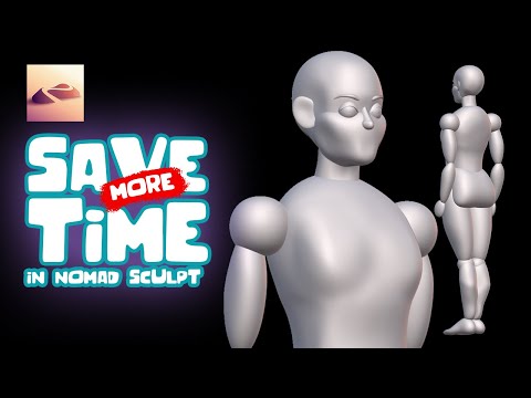 How to Make a Base Mesh in Nomad Sculpt