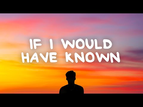 Kyle Hume - If I Would Have Known (Lyrics)