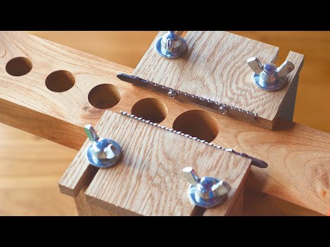 Making Dowels (Round Wooden bar) | Japanese Woodworking