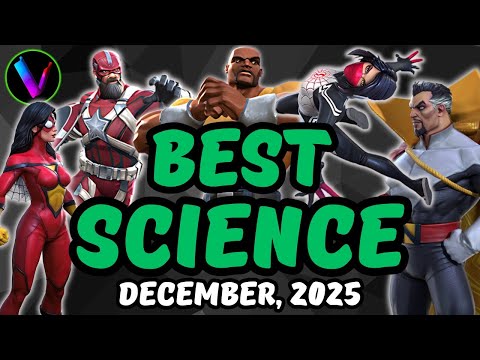 Top 10 Best Science Champions in MCoC Ranked - Vega's Top 10 Science Class Tier List