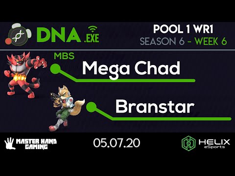 DNA.EXE S6:W6 - MBS | Mega Chad (Dedede, Incineroar) vs Branstar (Fox) - Pool 1 WR1