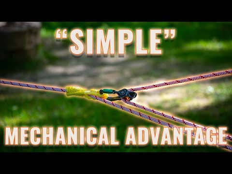 Mechanical Advantage 3:1 for Tree Work