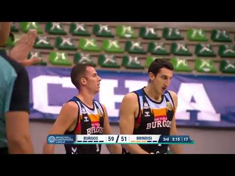 TC3 Hereda San Pablo Burgos vs Happy Casa Brindisi   Foul in the AOS   Basketball Champions League