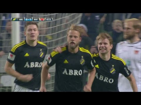Sundgren säker från straffpunkten och ger AIK 2-1 mot Kalmar - TV4 Sport