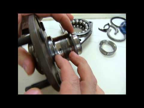 Inside a wheel hub