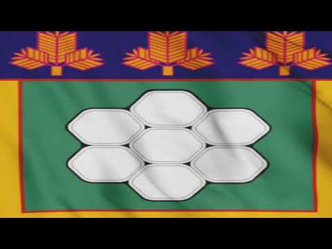 Netishyn flag waving animation