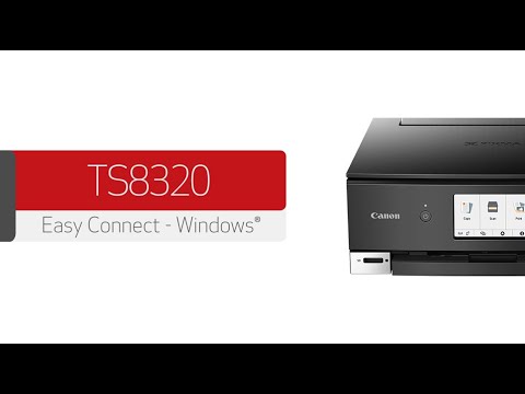 Thumbnail for Canon PIXMA TS8320 - Connecting Your Windows PC