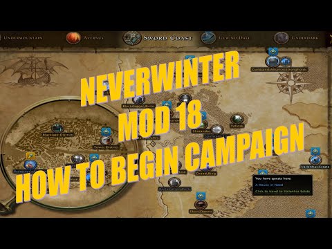 Neverwinter Mod 18 Infernal Descent How To Start Campaign