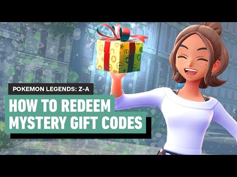 Pokemon Legends: Z-A - How to Access Mystery Gift and Redeem Rewards