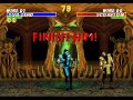 UMK3 Genesis Classic Sub Zero Finishing Moves
