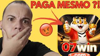 07WIN PAGA MESMO? 🤔 FIZ O TESTE DA PLATAFORMA 07WIN E MOSTREI TUDO! (2026)