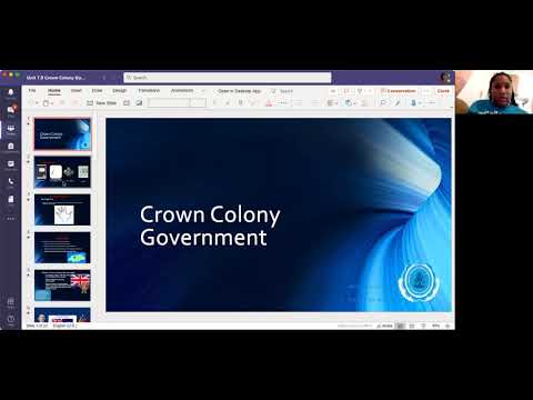 Brief Overview/Introduction to Crown Colony