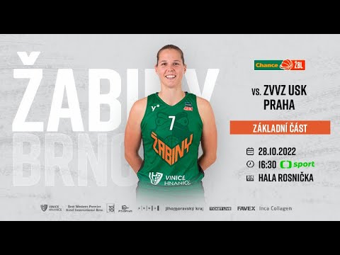 Chance ŽBL: Žabiny Brno - ZVVZ USK Praha, 28.10.2022