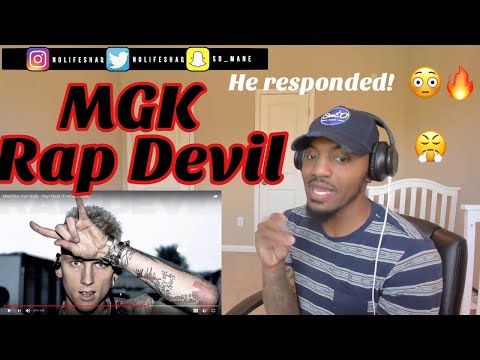 He just ended his career! |  Machine Gun Kelly - Rap Devil (Eminem Diss)| REACTION