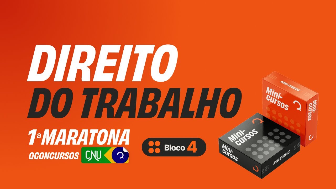 CNU - Bloco 4 - Aula de Direito do Trabalho: Questões Cesgranrio | #maratonaqc