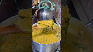 Groundnut soup for dinner #food #cooking #easyrecipe