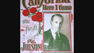 Cliff Edwards - California, Here I Come (1924)