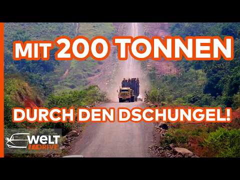 SCHWERTRANSPORT: Brasiliens härteste Route! Logistik unter Extrembedingungen | WELT DRIVE DOKU (re)